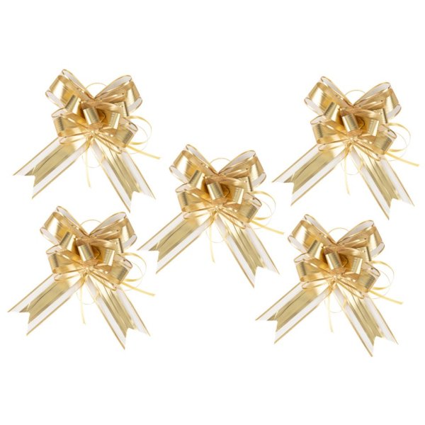 Dekorative Rosetten - Gold - 5er-Pack Dekorative Rosetten - Gold - 5er-Pack