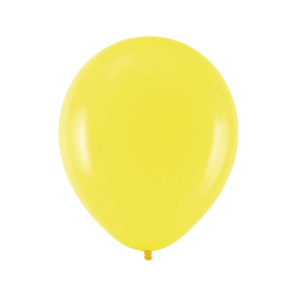 Latexballons - Standard - Gelb - 27 cm - 10er-Packung Latexballons - Standard - Gelb - 27 cm - 10er-Packung