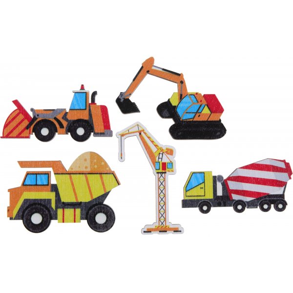 Tischdekorationen - Im Aufbau - 10er-Pack