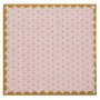 Kleine Servietten - Gepunktet mit Goldrand - Rosa