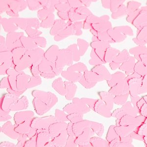 Tischkonfetti - Babyfüße - Rosa - 14 g Tischkonfetti - Babyfüße - Rosa - 14 g