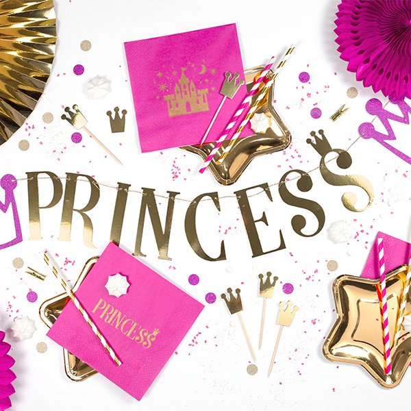 Servietten - Princess Party - Hot Pink - 20er-Pack Servietten - Princess Party - Hot Pink - 20er-Pack