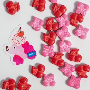Streusel - Kleine Kirschen - PME - 25 g Streusel - Kleine Kirschen - PME - 25 g