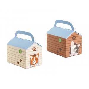 Snackboxen/Kuchenboxen - Ich liebe Hunde - 2er-Pack