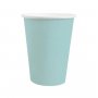 Pappbecher - Hellblau/Himmelblau - 10er-Packung