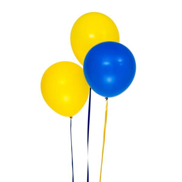 Luftballons - Blau/Gelb - 8er-Pack Luftballons - Blau/Gelb - 8er-Pack