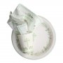 Pappteller - Kreuz - Weiß - 8er-Pack - 23 cm Pappteller - Kreuz - Weiß - 8er-Pack - 23 cm