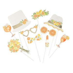 Fotobox-Set - Orange - 10-teilig Fotobox-Set - Orange - 10-teilig