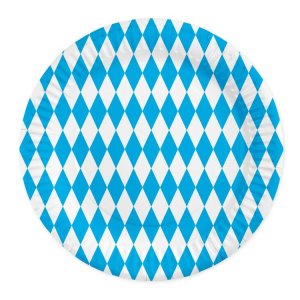Pappteller - Oktoberfest - 23 cm - 8er-Pack Pappteller - Oktoberfest - 23 cm - 8er-Pack