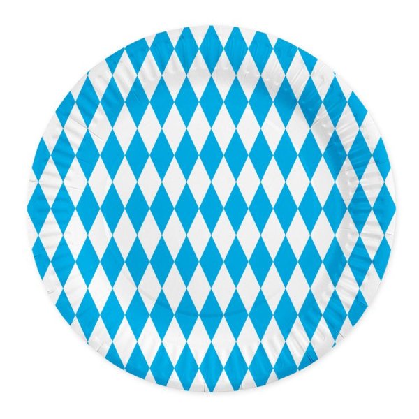 Pappteller - Oktoberfest - 23 cm - 8er-Pack Pappteller - Oktoberfest - 23 cm - 8er-Pack