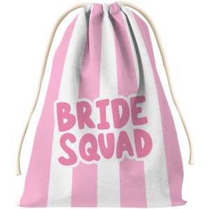 Geschenktüte für die Brautjungfern - Rosa/Weiß Geschenktüte für die Brautjungfern - Rosa/Weiß