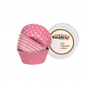Muffinformen - Babyrosa, 3 Varianten - 60er-Packung