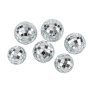 Discokugeln - Silber - 6er-Pack Discokugeln - Silber - 6er-Pack