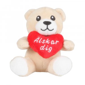 Plüschbär - Ich liebe dich - 10 cm Plüschbär - Ich liebe dich - 10 cm