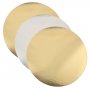 Kuchenblech - 3er-Pack - Gold/Silber - 29,5 cm