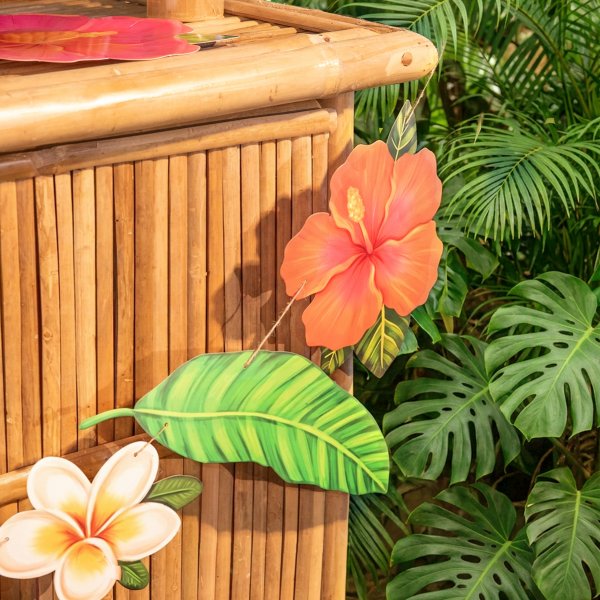 Girlande - Aloha - Tropische Blüten & Blätter - 2,2 m Girlande - Aloha - Tropische Blüten & Blätter - 2,2 m