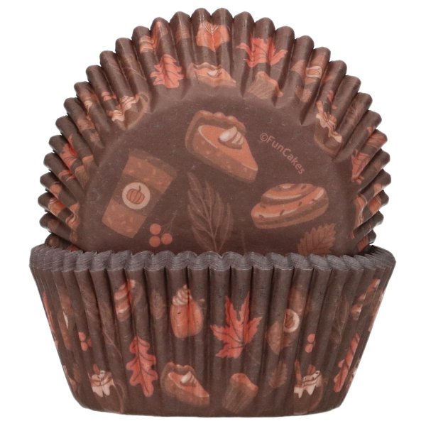 Muffinformen - Gemütlicher Herbst - 48 Stück Muffinformen - Gemütlicher Herbst - 48 Stück