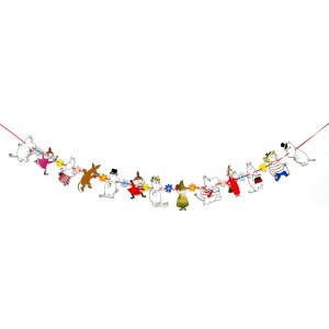 Girlande - Mumin 2m Girlande - Mumin 2m
