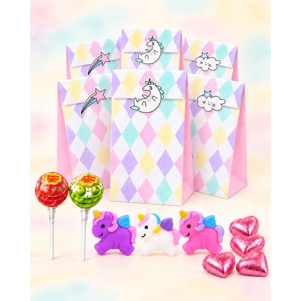 Fischteich-Set Einhorn für 6 Personen Fischteich-Set Einhorn für 6 Personen