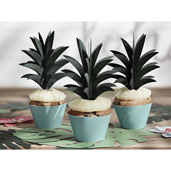 Cupcake-Förmchen - Helltürkis - 6er-Pack