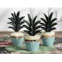 Cupcake-Förmchen - Helltürkis - 6er-Pack