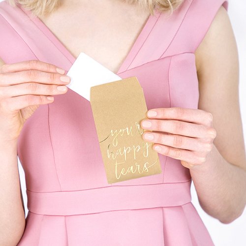 Taschentücher - 10er-Pack - Happy Tears - Gold Taschentücher - 10er-Pack - Happy Tears - Gold