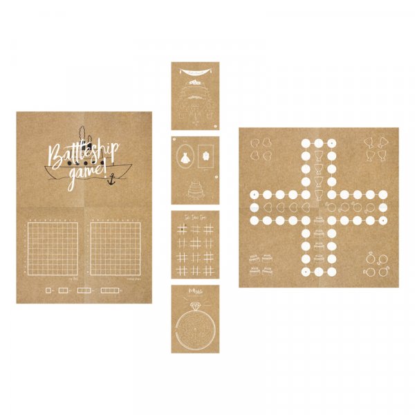 Tischset fr Kinder - Spiele & Basteln