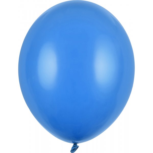 Pastellballons - Premium 27 cm - Klarblau - 10er-Pack