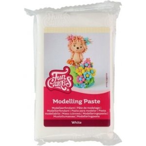 Modellierpaste Zuckerpaste - Weiß - Funcakes - 250 g Modellierpaste Zuckerpaste - Weiß - Funcakes - 250 g