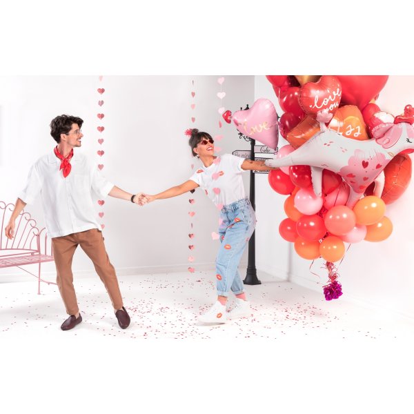 Konfetti - Herzen - Hellrosa - 15 g