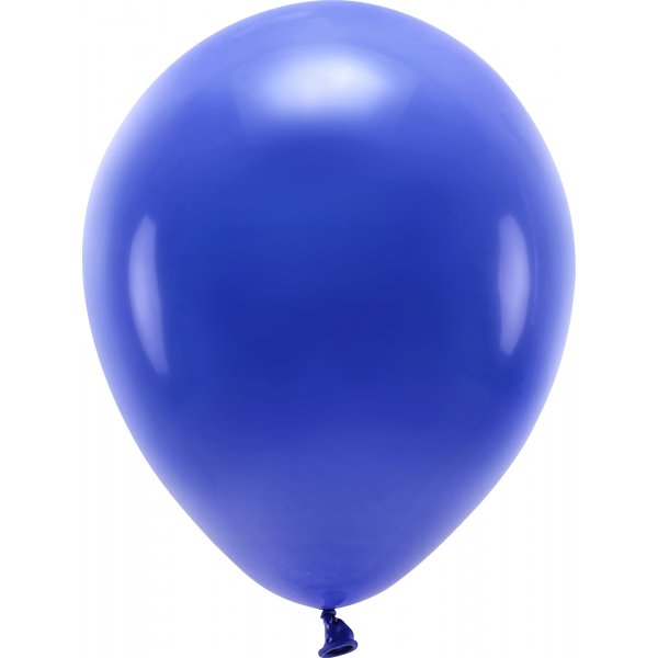 Einfarbige Luftballons - Eco 30 cm - Marineblau - 100er-Pack