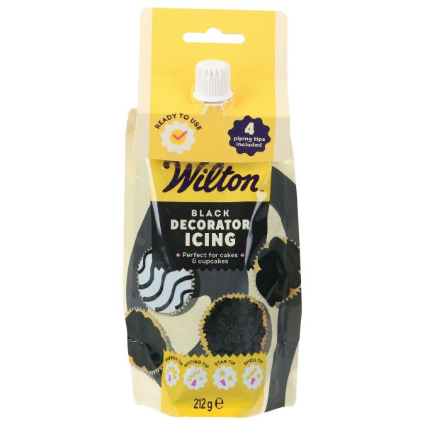 Wilton Zuckerguss - Schwarz - 212 g Wilton Zuckerguss - Schwarz - 212 g