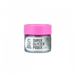 Essbarer Glitzer - Super Streusel - SuperLustreDust - Silber - 10 g Essbarer Glitzer - Super Streusel - SuperLustreDust - Silber - 10 g