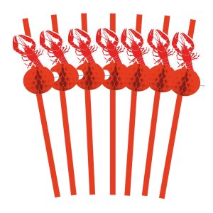 Strohhalme - Krebs-Honigwaben-Geschmack - 8er-Packung Strohhalme - Krebs-Honigwaben-Geschmack - 8er-Packung