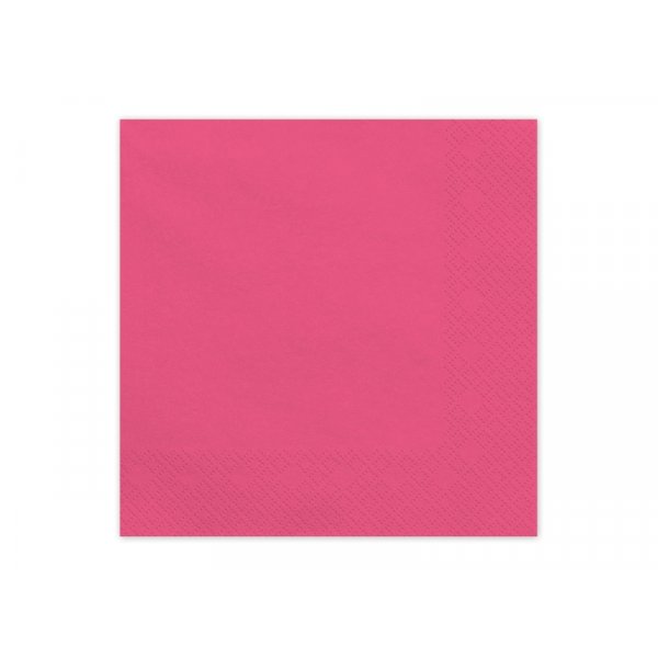 Servietten - Hot Pink - 20er-Pack Servietten - Hot Pink - 20er-Pack
