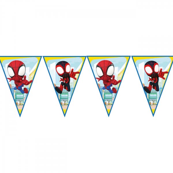 Wimpelkette Spidey & seine tollen Freunde 2,3 m