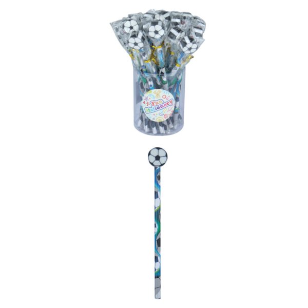 Bleistift mit Radiergummi - Fußball - 1 Stück Bleistift mit Radiergummi - Fußball - 1 Stück
