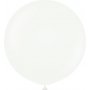 Luftballons einfarbig - Premium 60 cm - Weiß - 2er-Pack