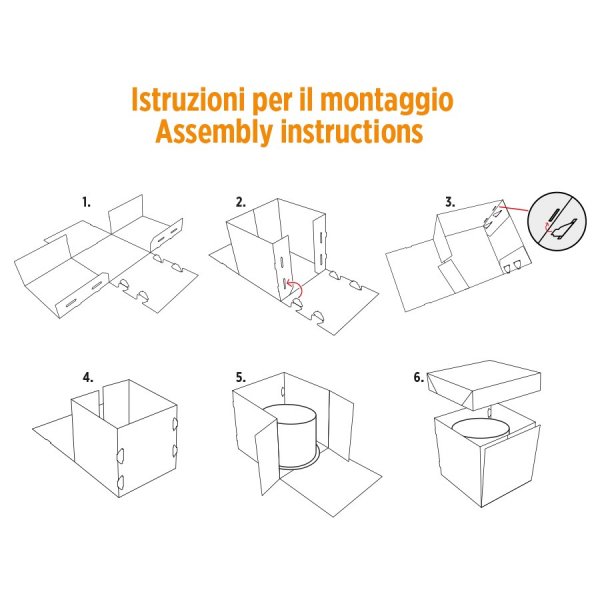 Tortenkarton - Extra hoch 30 cm - 30,5 x 30,5 x 30 cm Tortenkarton - Extra hoch 30 cm - 30,5 x 30,5 x 30 cm