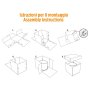 Tortenkarton - Extra hoch 30 cm - 30,5 x 30,5 x 30 cm Tortenkarton - Extra hoch 30 cm - 30,5 x 30,5 x 30 cm