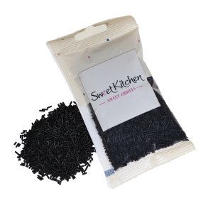 Streusel - Stäbchen - Schwarz - Sweet Kitchen - 50 g Streusel - Stäbchen - Schwarz - Sweet Kitchen - 50 g