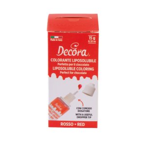 Flüssigfarbe - Rot - 15 g - Decora Flüssigfarbe - Rot - 15 g - Decora