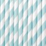 Strohhalme - Blau/Weiß - 10 Stück Strohhalme - Blau/Weiß - 10 Stück
