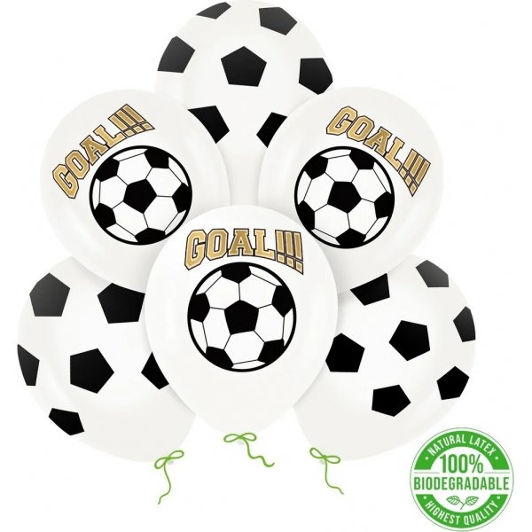 Luftballons - Öko - Fußball - 6er-Pack Luftballons - Öko - Fußball - 6er-Pack