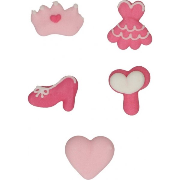 Zuckerdekorationen - Prinzessin - 8 Stk