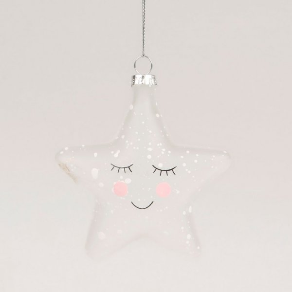 Weihnachtskugel - Sass & Belle - Schlafender Stern