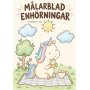 Ausmalbild - Einhorn - 8 Motive - A4 Ausmalbild - Einhorn - 8 Motive - A4