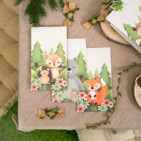 Bonbontüten - Freunde des Waldes - 4er-Pack Bonbontüten - Freunde des Waldes - 4er-Pack
