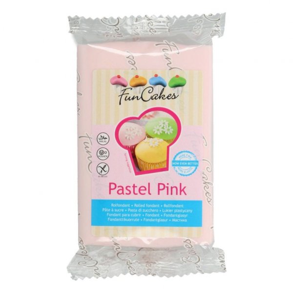 Zuckerpaste - Pastellrosa - 250 Gramm