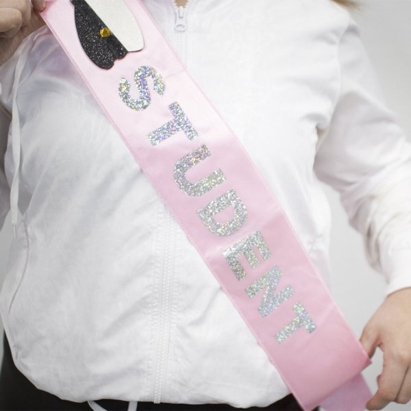 Schärpe - Student - Rosa Schärpe - Student - Rosa